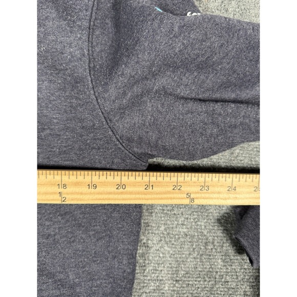 Cotopaxi Hoodie Mens Small Blue Gray Do Good Pullover Graphic Fleece - Picture 11 of 12